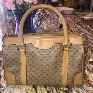 Gucci vintage monogram satchel